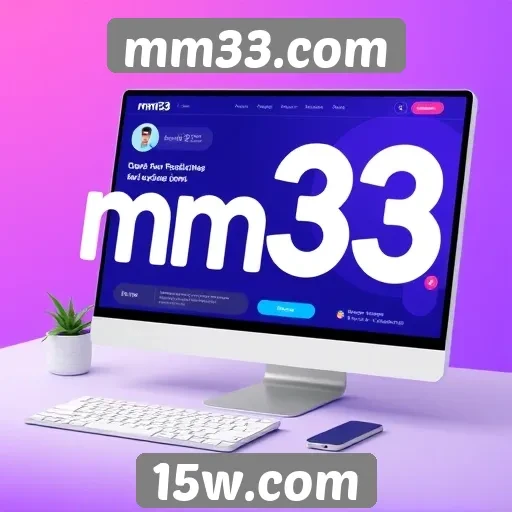 Plataforma mm33.com e sua interface de usuário